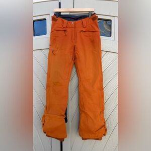 Salomon ski pants Size Medium advanced skin dry burnt orange